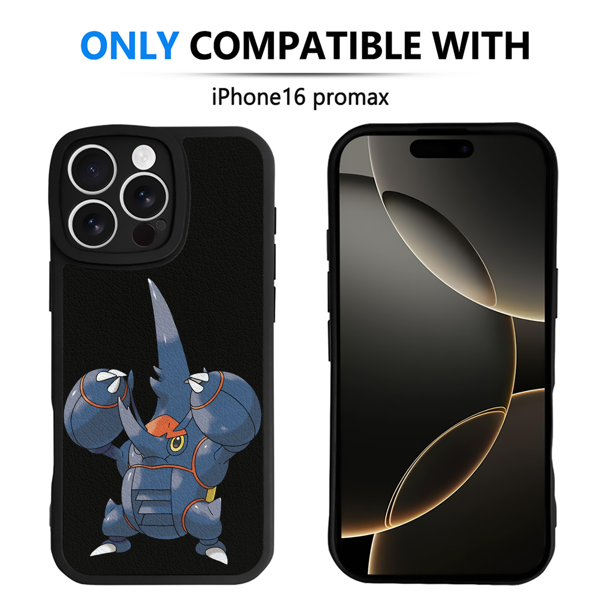 （画像用） ポケットモンスター Pokémon 【iPhone 16シリーズ対応】シリコンスマホケース（レザー調） 材質：シリコン